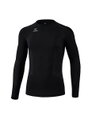 Erima Funktionsunterwäsche Langarmshirt Athletic Rundhals (nahtlos) schwarz Herren